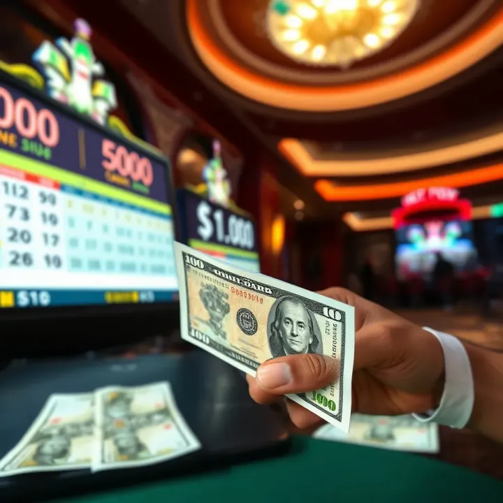 Visual representation of currency exchange and compliance for online casino payments