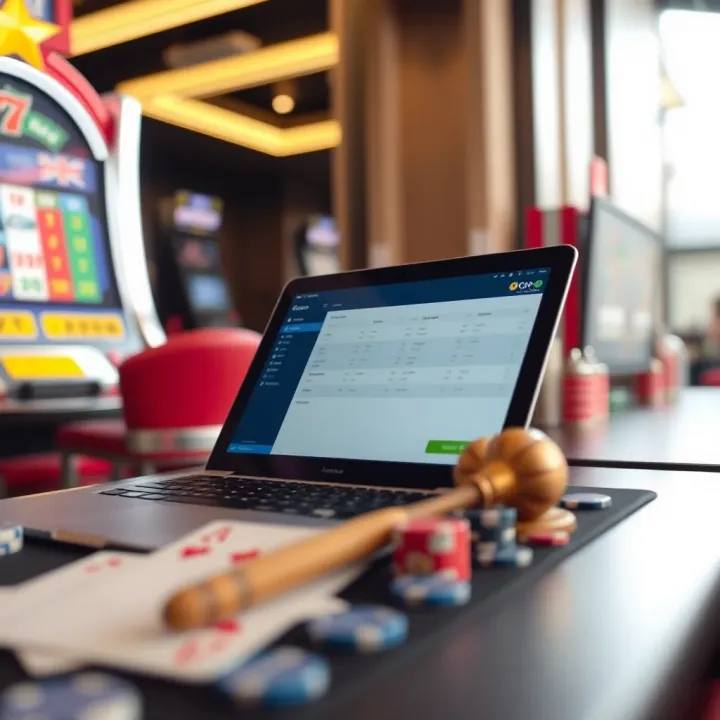 Digital representation of secure payment options and legal considerations for online AUD pokies