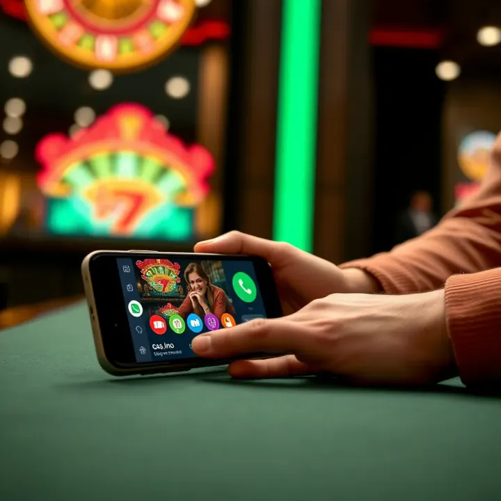 Safe Payments and Mobile Experience at Aussie Mate Casino Secure digital payment methods and mobile casino interface on smartphone