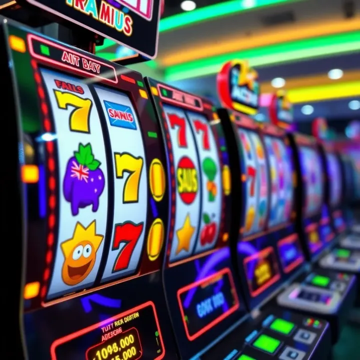 Vibrant Reels of Aussie Online Pokies with Thematic Symbols Colorful online pokies reels featuring Australian-themed symbols and vibrant graphics