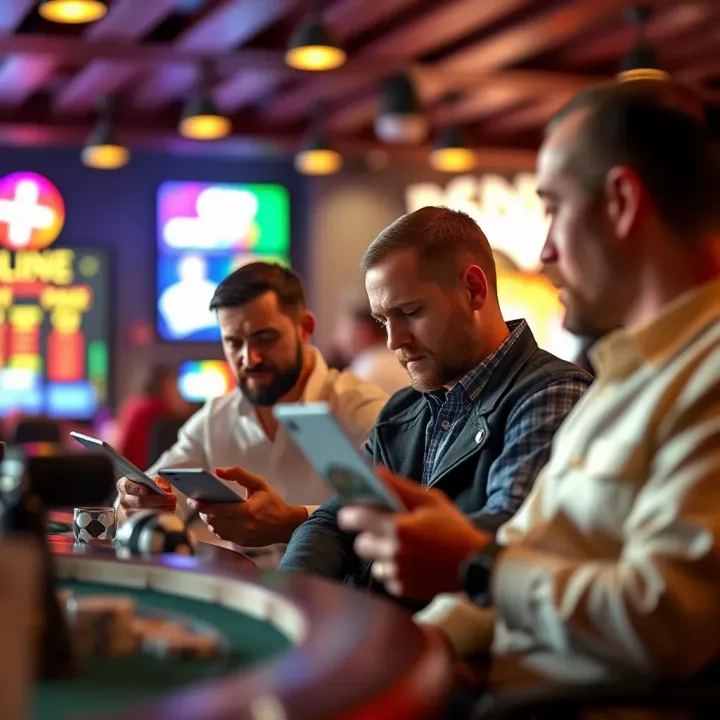 Graphic depicting Australian players reviewing casino terms and conditions for bonus eligibility