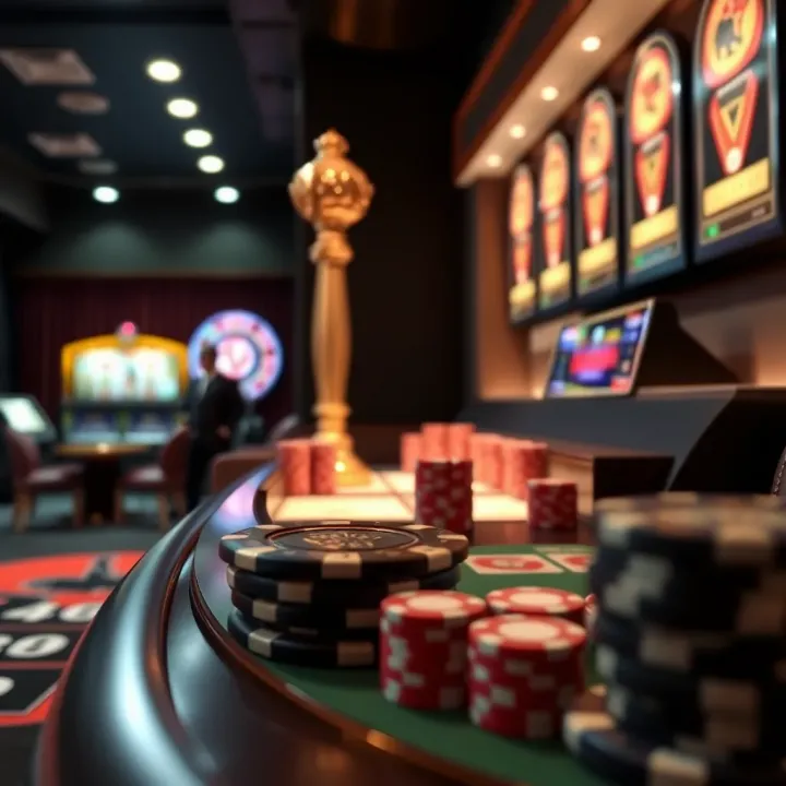Conceptual graphic representing the benefits of licensed casinos for players and operators