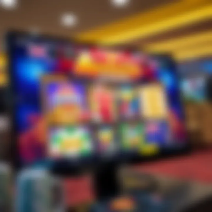 Online casino interface displaying various Australian themed slot games