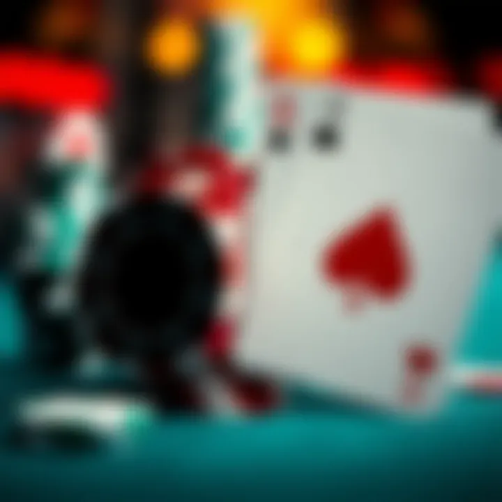 Casino chips and cards symbolizing benefits and restrictions of no deposit promo codes