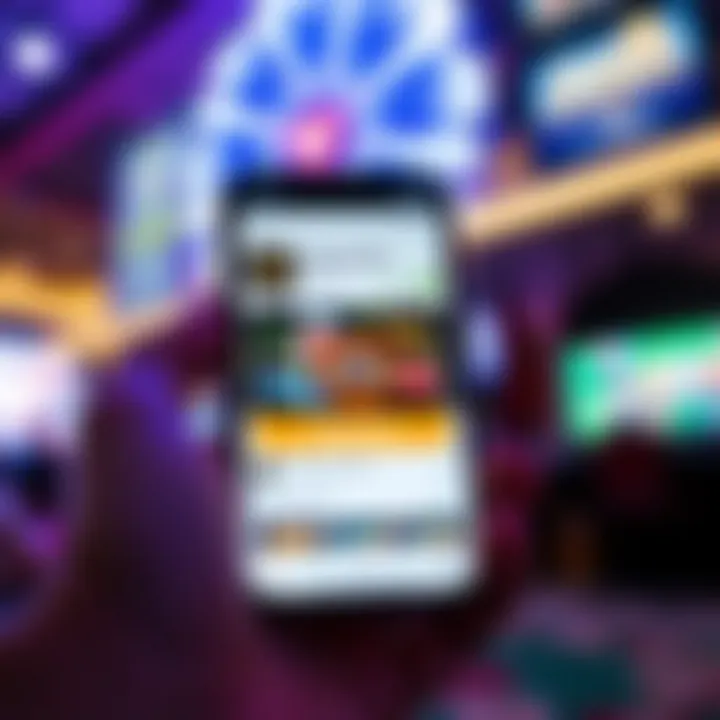 Smartphone screen displaying the Casino-Mate app download page on an Australian app store