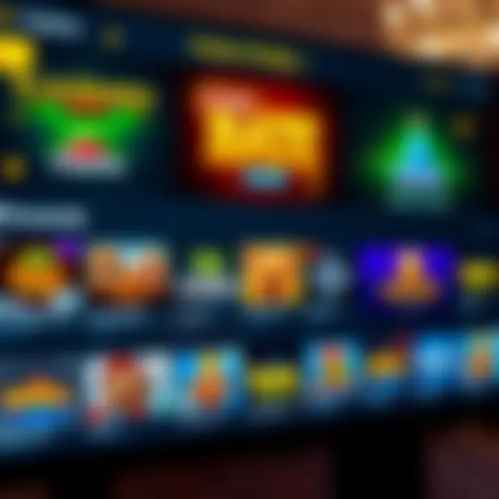 Casino Mate Australia Game Selection Overview Screenshot displaying the variety of casino games available on Casino Mate Australia platform