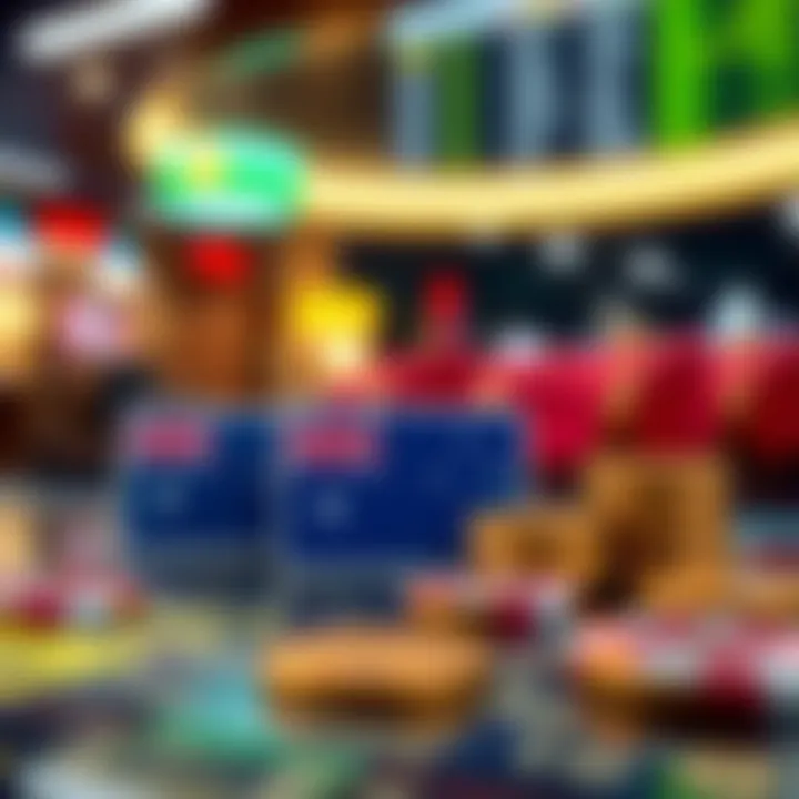 Secure online payment icons and Australian currency symbols on digital background