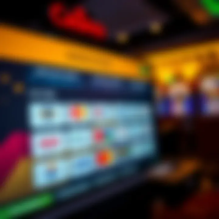 User interface displaying various payment methods available for Australian players