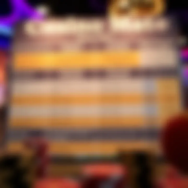 Comparison chart highlighting features and benefits of Casino Mate bonuses versus other online casino offers