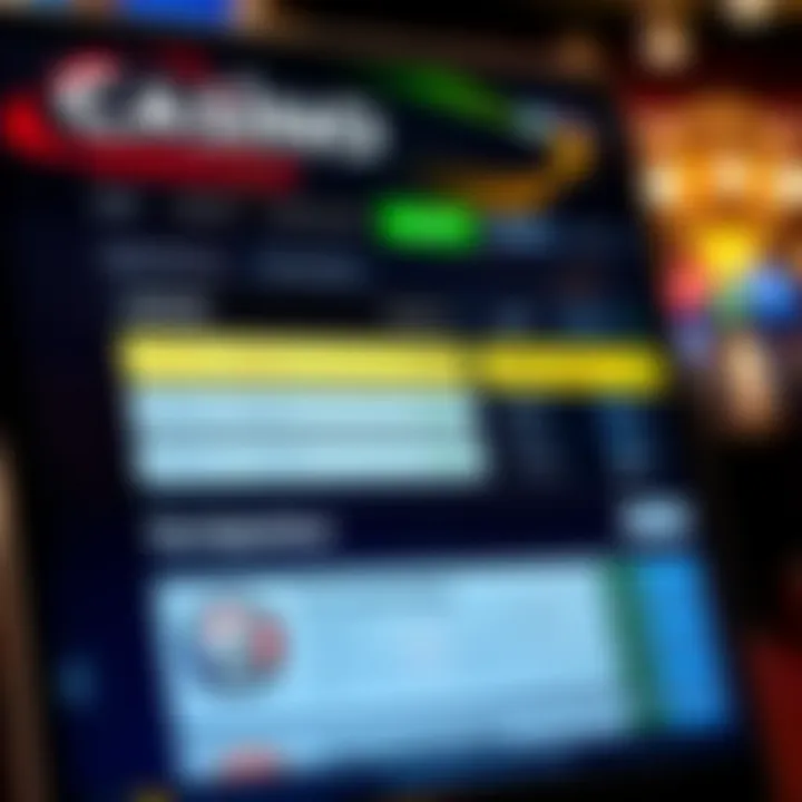 Digital interface showing bonuses and payment options available on Casino Mate platform for Australian players