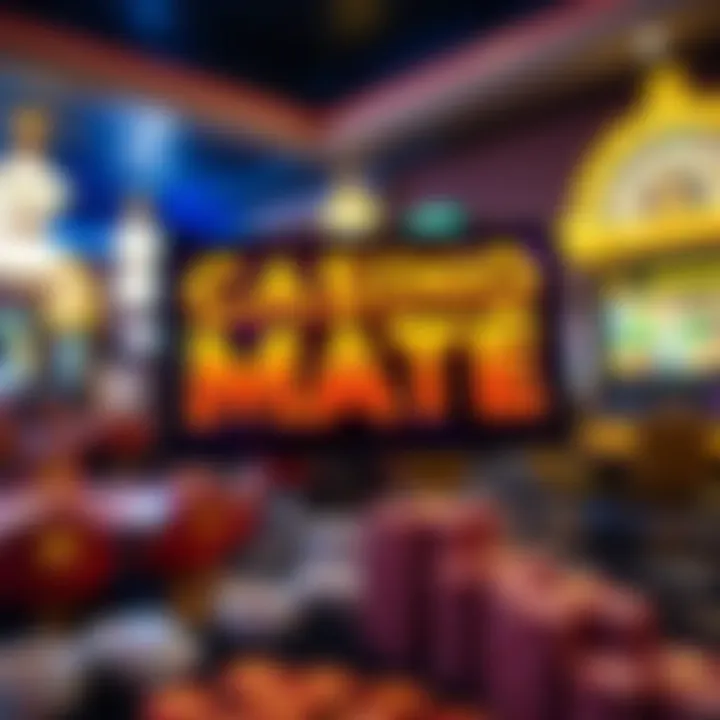 Visual representation of different online casino bonuses and promotions available through special codes