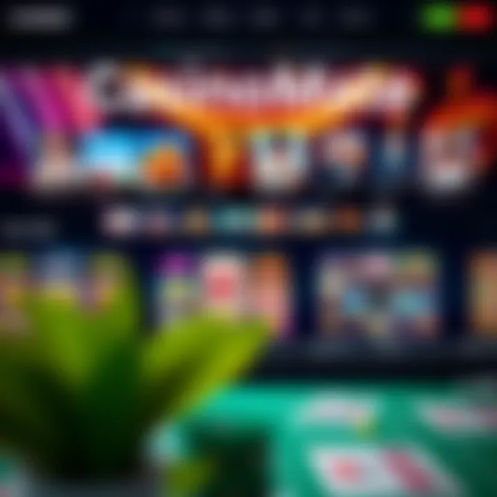 Casino Mate platform showcasing an extensive selection of slot and table games