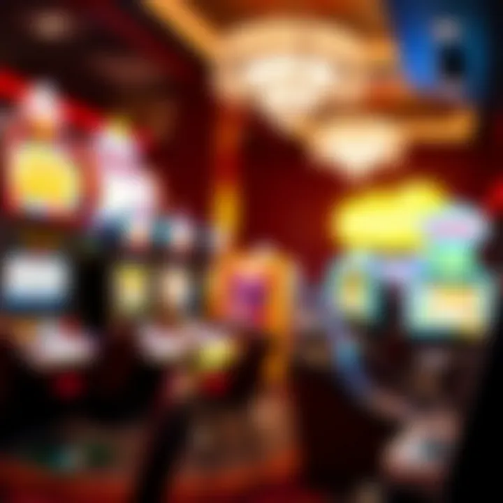 Overview of Casino-Mate gaming features including various slot machines and table games