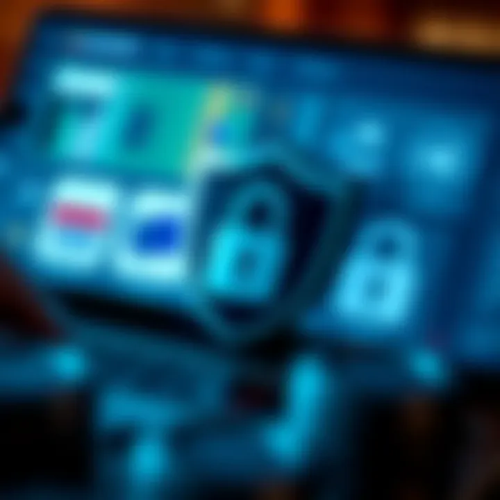 Secure online payment options icon set representing credit cards, e-wallets, and bank transfers