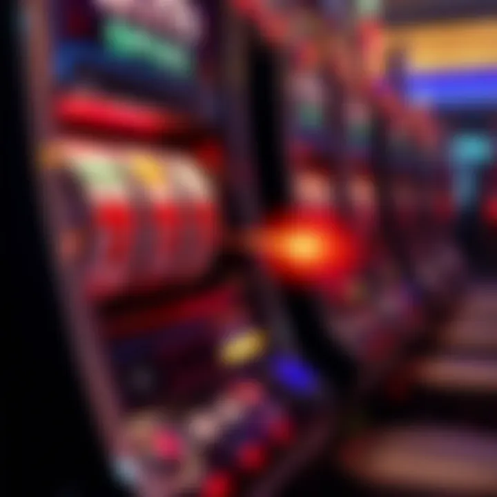 Illustration of a casino slot machine showing bonus spins activating