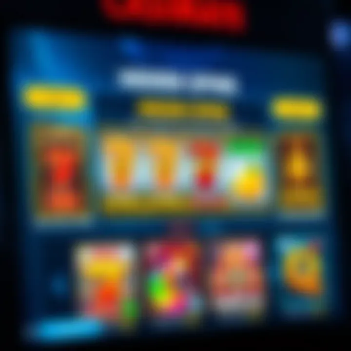 Casino Mate interface highlighting hidden spins section with vibrant slot symbols