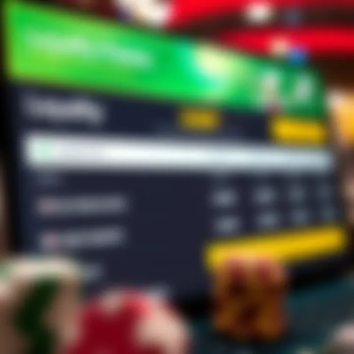 Interface showing Casino Mate loyalty points balance and available redemption options
