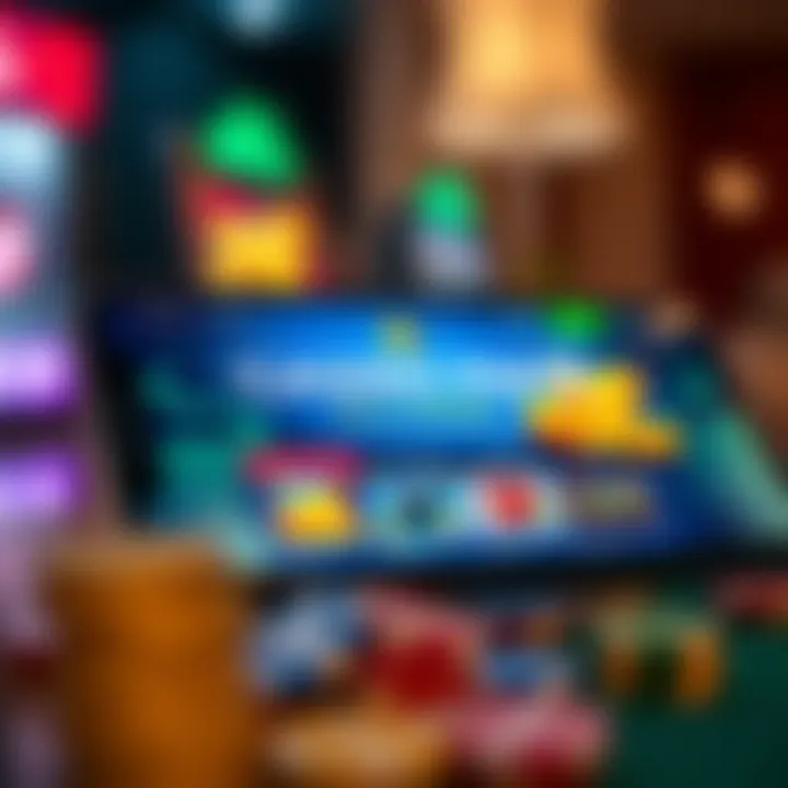 Mobile device displaying Casino Mate sign up bonus screen with colorful casino game icons