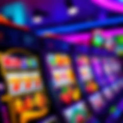 Colorful online pokies reels with vibrant symbols and exciting gameplay interface