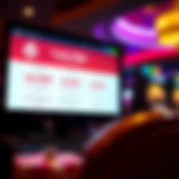 Casino Mate Promotional Offers for Australian Players Digital screen showing Casino Mate promotional offers and conditions for Australian players