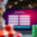 User interface showing Casino Mate registration form with clear fields for Australian players