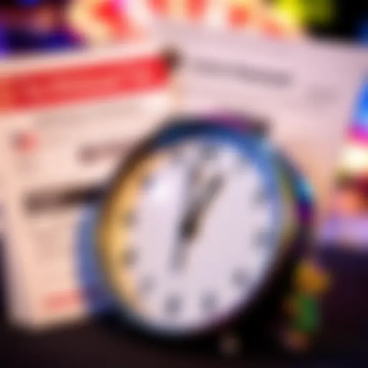 Verification and Factors Influencing Withdrawal Speed at Casino Mate Graphic depicting verification documents and a clock symbolizing withdrawal processing times