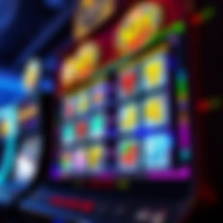 Colorful Casino Mate pokies screen with reels featuring vibrant symbols