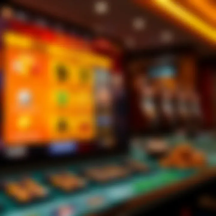 User-Friendly Casino Platforms with Responsible Gambling Features User interface showcasing smooth navigation and responsible gambling options on an online casino platform