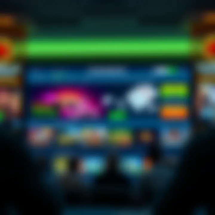 Screenshot of Casino Mate homepage displaying various casino games and promotional banners