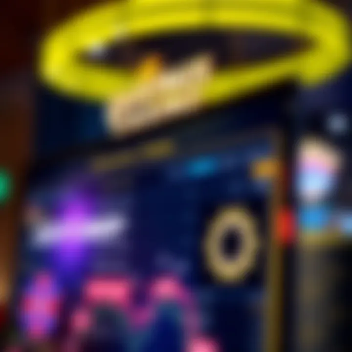 Official online casino license displayed on a digital screen