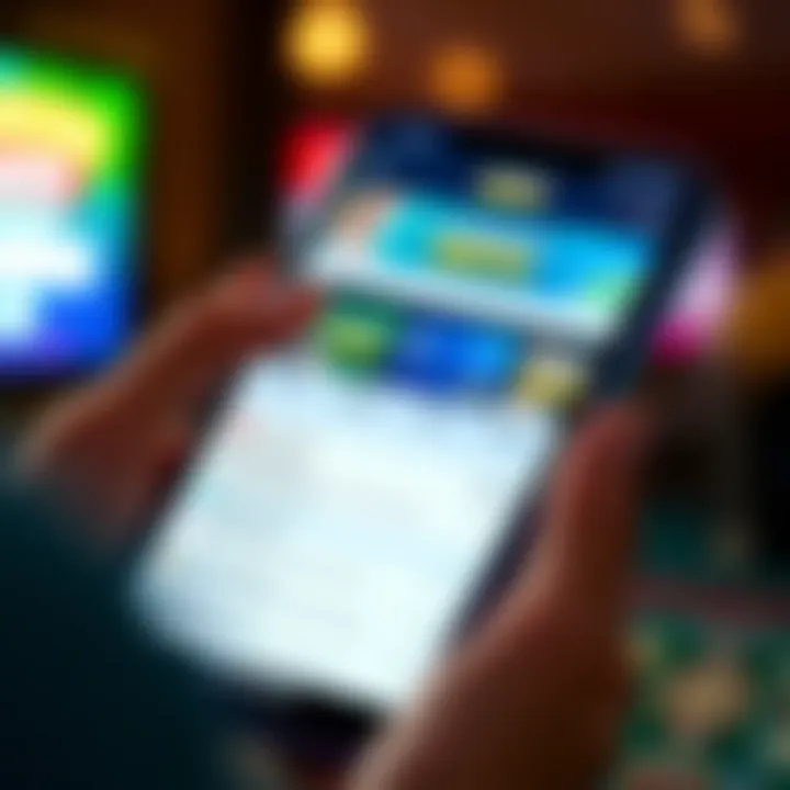 Mobile device displaying Lucky Mate Casino website with payment options and bonus terms for Australian players