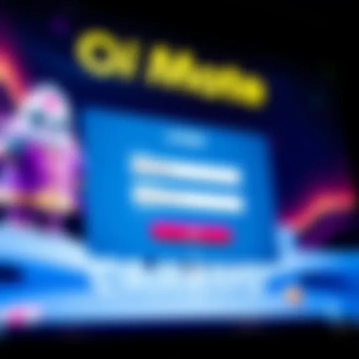 Secure login interface of Oi Mate Casino platform showing username and password fields