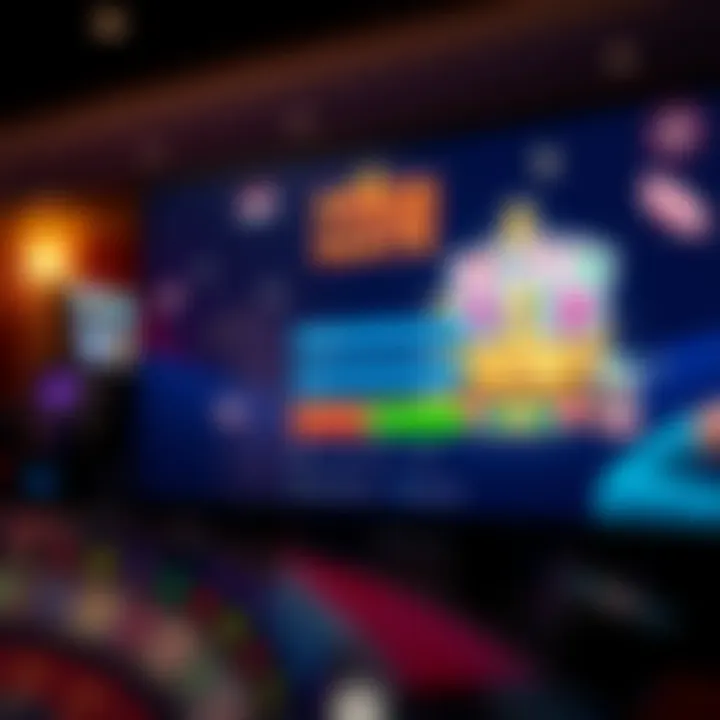 User interface showing the login screen of an online casino platform