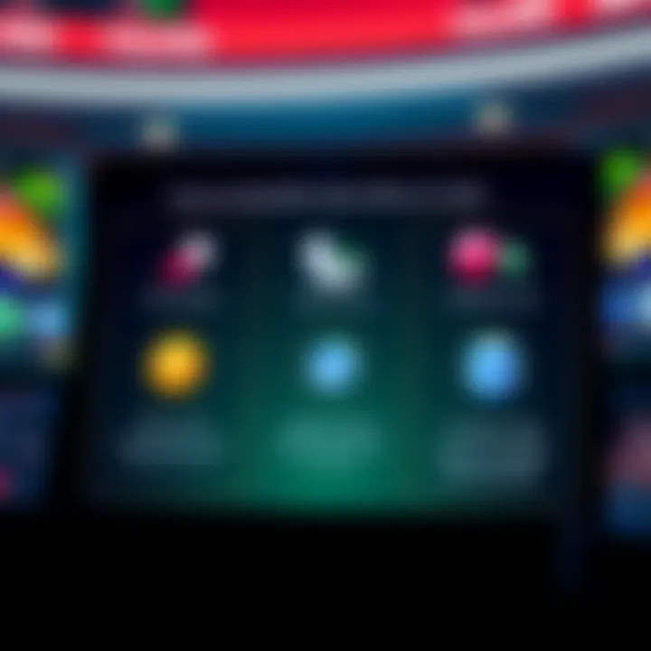 Graphic illustrating different types of Casino Mate bonus codes with icons representing free spins, deposit bonuses, and cashback offers