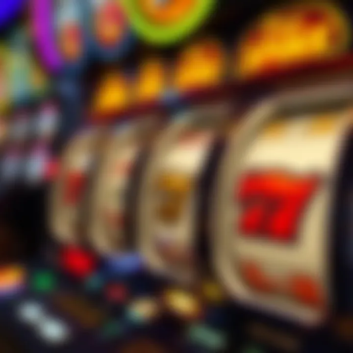 Digital representation of online slot machine reels spinning with free spin bonus highlights