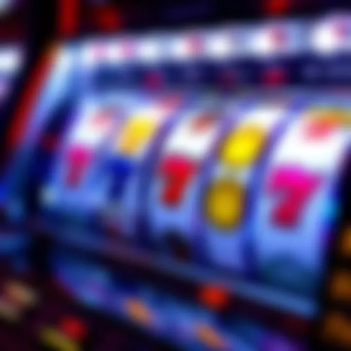 Slot machine reels displaying bonus symbols during a Sunday casino promotion