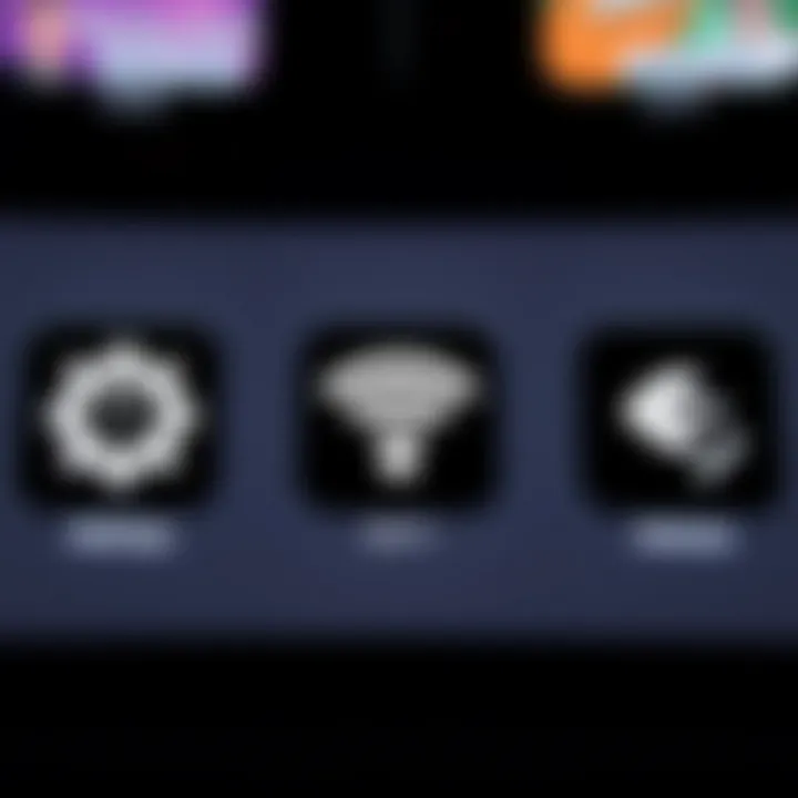 Graphic showing troubleshooting icons like settings gear, Wi-Fi signal, and refresh symbol