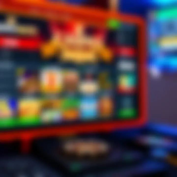 User interface of Casino Mate online casino platform displaying a variety of casino games and a clear navigation menu
