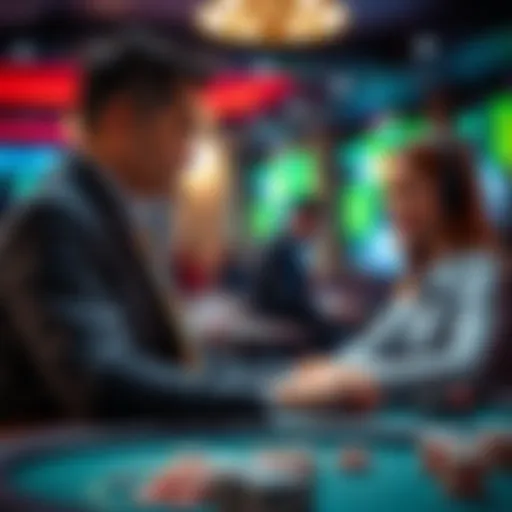 Customer support agent assisting a player with queries at Casino Mate