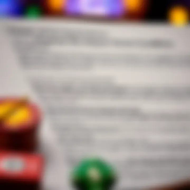 Understanding No Deposit Bonus Terms and Conditions Graphic showing terms and conditions related to no deposit bonuses with icons representing wagering requirements and withdrawal limits