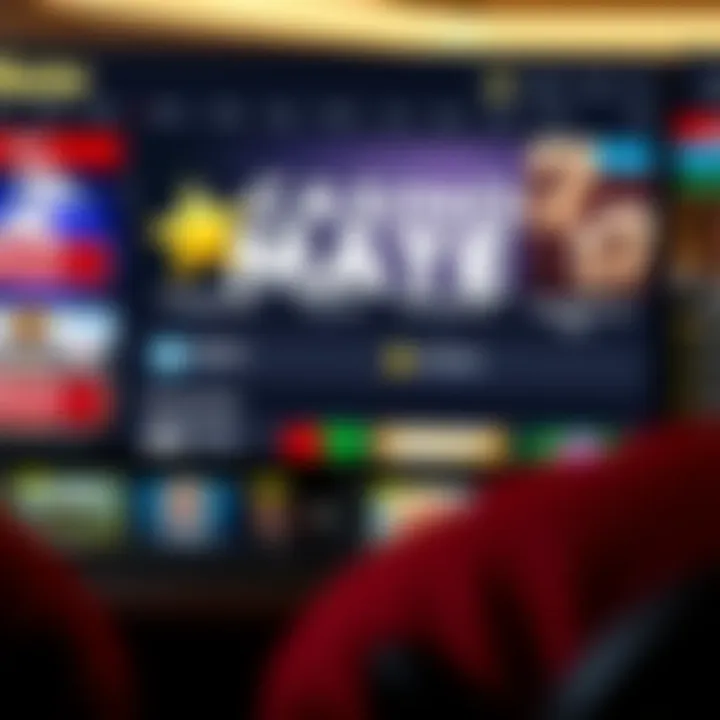 Casino Mate online interface showing bonus offers and gameplay options