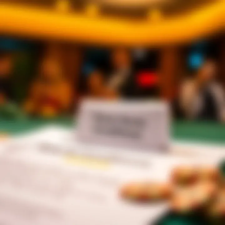 Checklist highlighting important terms and conditions for no deposit bonuses