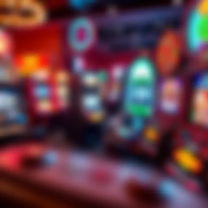 Collection of different types of online pokies showing variety of themes and styles