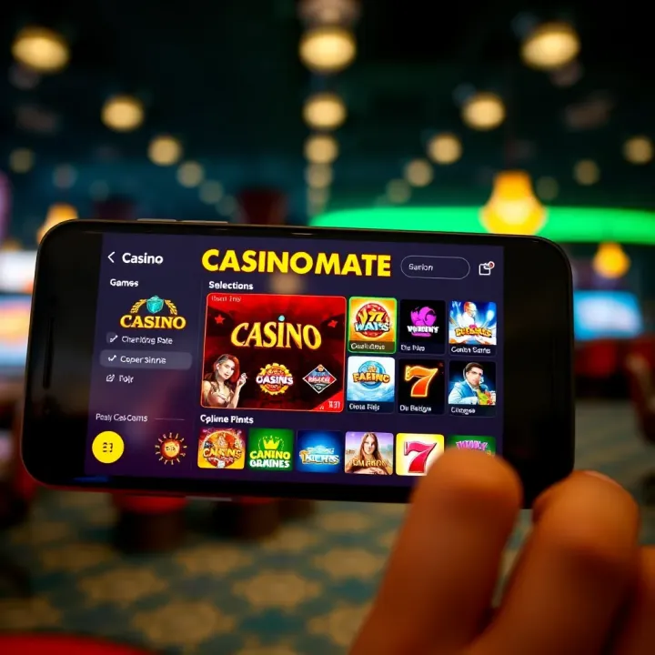 How to Use the Casino Mate Casino App