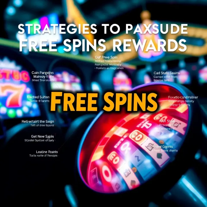 Visual guide showing key terms and strategies for maximizing free spins benefits