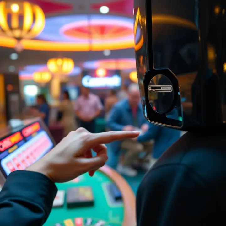 User entering credentials to access Casino Mate account securely