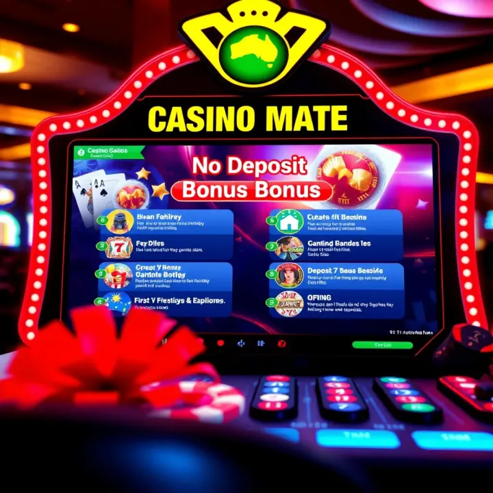 Casino Mate No Deposit Bonus for Aussies