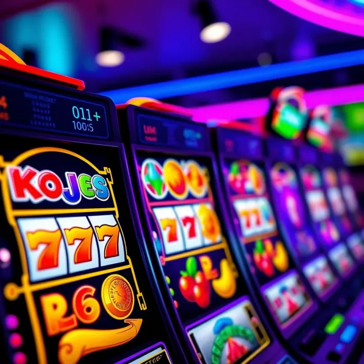 Colorful online pokies reels with vibrant symbols and exciting gameplay interface