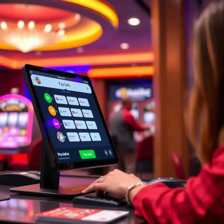 Australian player making seamless deposit via PaySafe for online gaming
