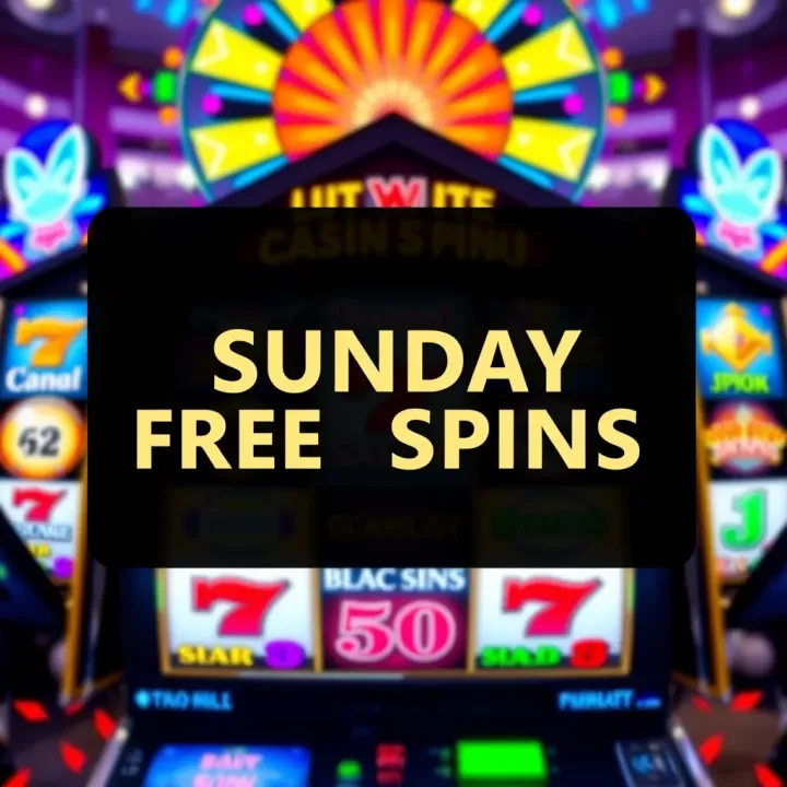 Colorful casino slot reels displaying various symbols with bright lights in the background